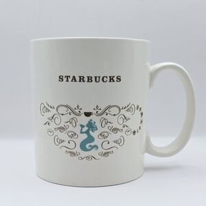 Starbucks Siren Logo Mug – White Ceramic Mermaid Collector Edition